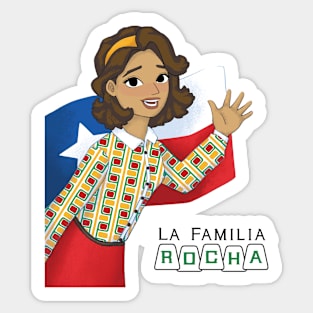 La Familia Rocha design 3 Sticker